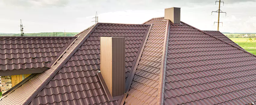 Residential Chimney Flashing Restoration in Lewisville, TX
