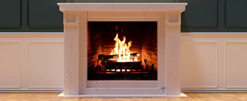Decorative Electric Fireplace Installation in Lewisville, Texas