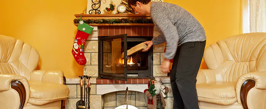Gas to Wood-Burning Fireplace Conversion Services in Lewisville, Texas