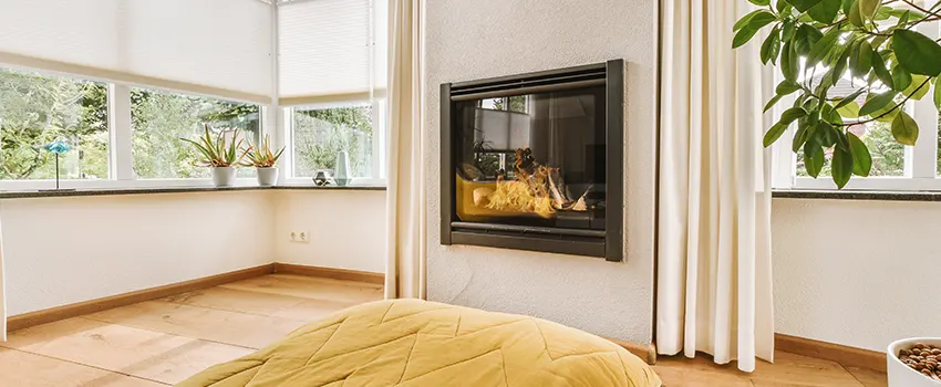 Residential Fireplace Ceramic Glass Installation in Lewisville, TX