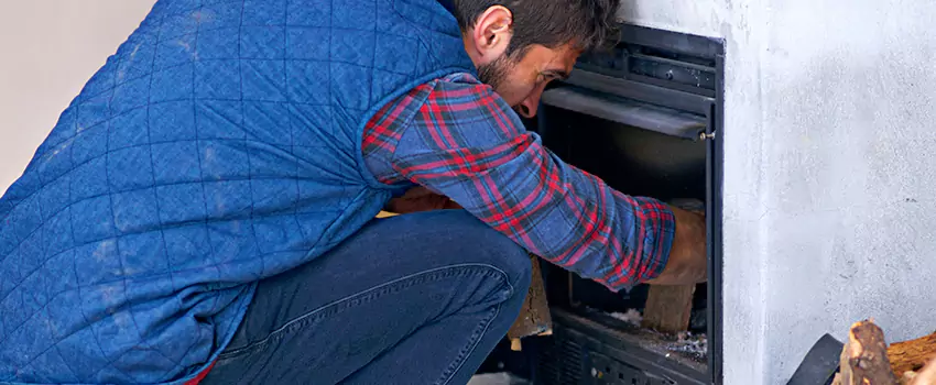Gas Fireplace Inspection in Lewisville, Texas