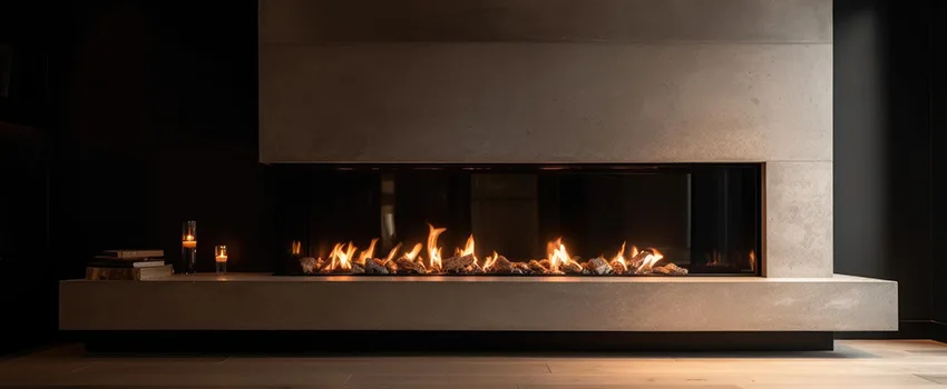 Gas Fireplace Ember Bed Design Services in Lewisville, Texas