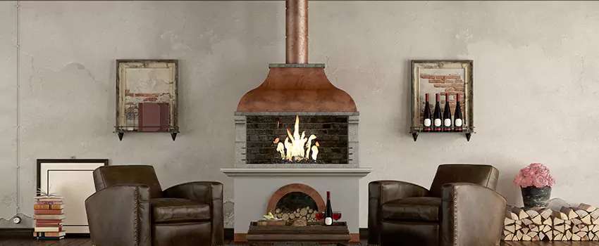 Thelin Hearth Products Providence Pellet Insert Fireplace Installation in Lewisville, TX