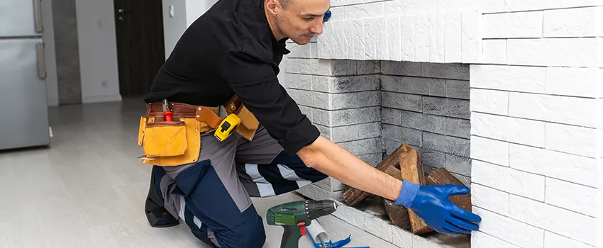 Fireplace Damaged Damper Frame Repair Services in Lewisville, Texas